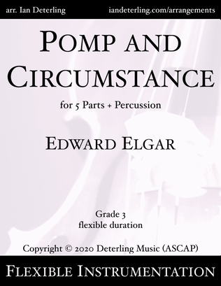 Book cover for Pomp and Circumstance (Flexible Instrumentation)