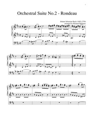 Rondeau from Orchestral Suite No.2