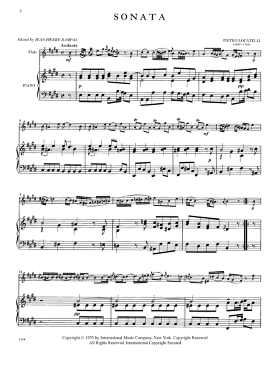 Sonata No. 3 In E Major