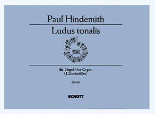 Book cover for Ludus Tonalis Organ