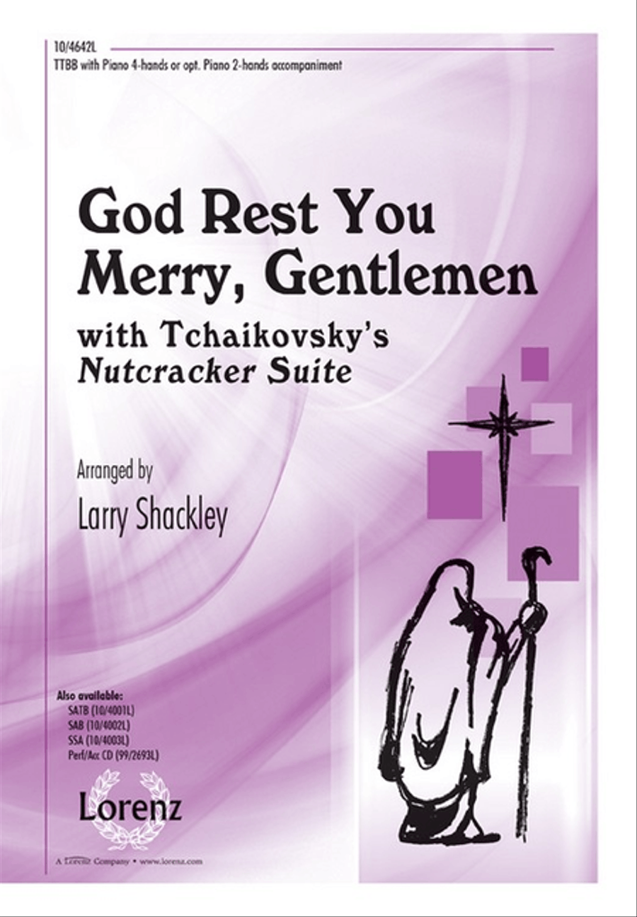 God Rest You Merry, Gentlemen TTBB scores gallery preview page 1