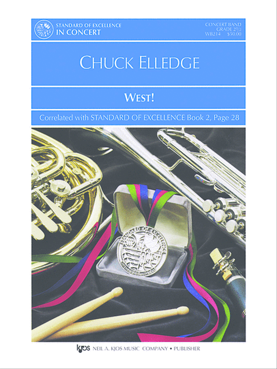 West! Concert Band scores gallery preview page 1