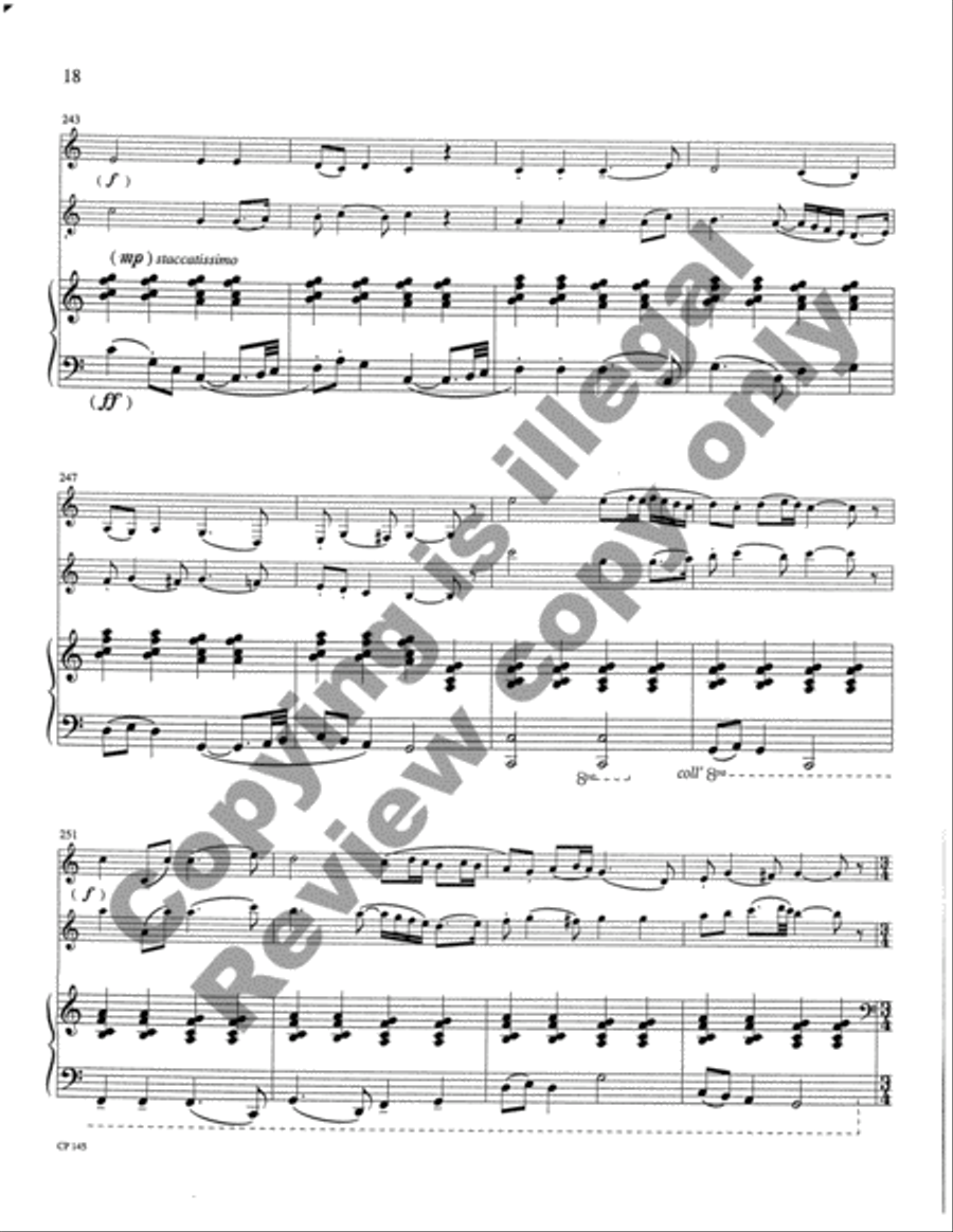 A Renaissance Bouquet Clarinet scores gallery preview page 32