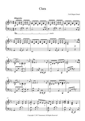 Clara - Piano Melancolía