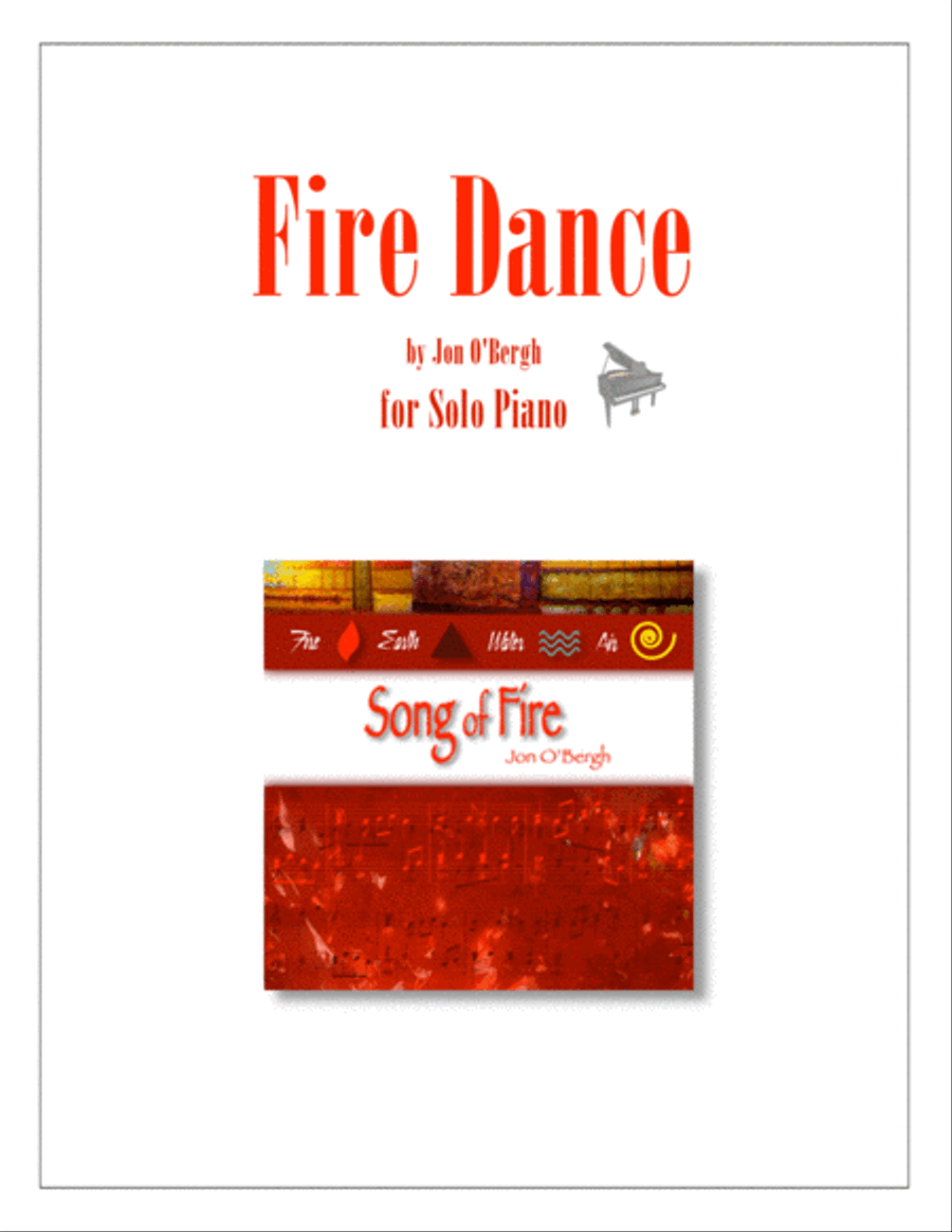 Fire Dance Piano Solo scores gallery preview page 1