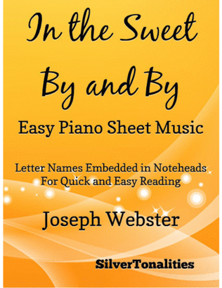 Book cover for In the Sweet By and By Easy Piano Sheet Music