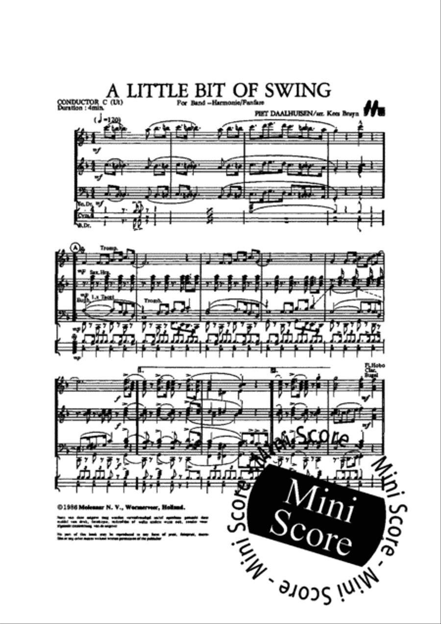 <br>Sheet music extract