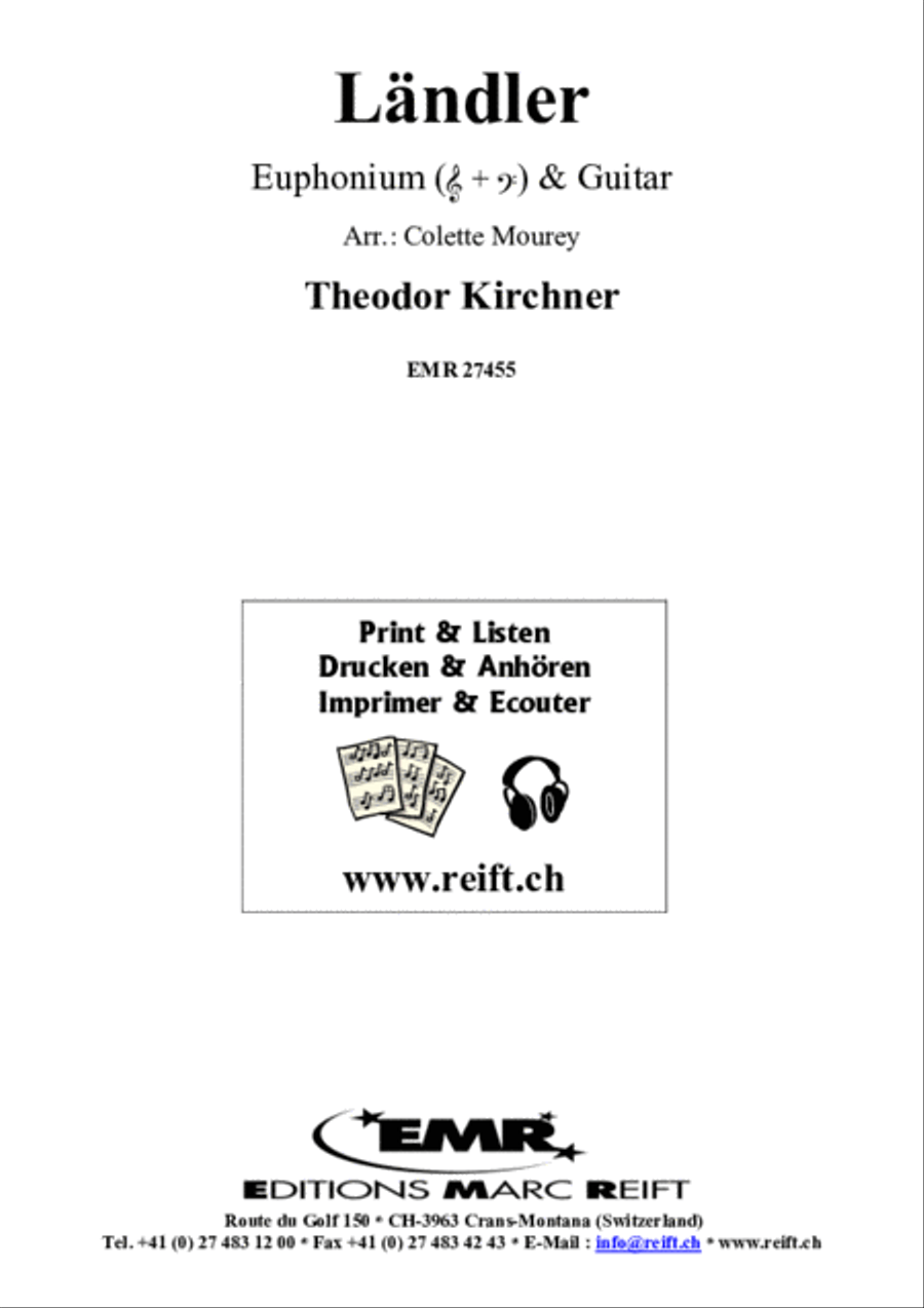 Landler Landler Euphonium scores gallery preview page 2