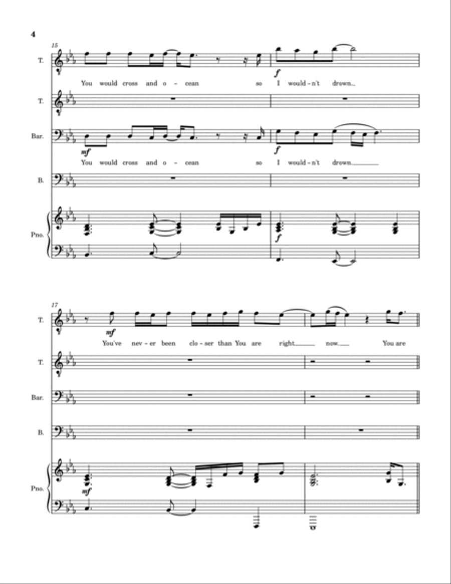 Jireh TTBB scores gallery preview page 5