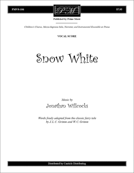 Snow White (Vocal Score) image number null
