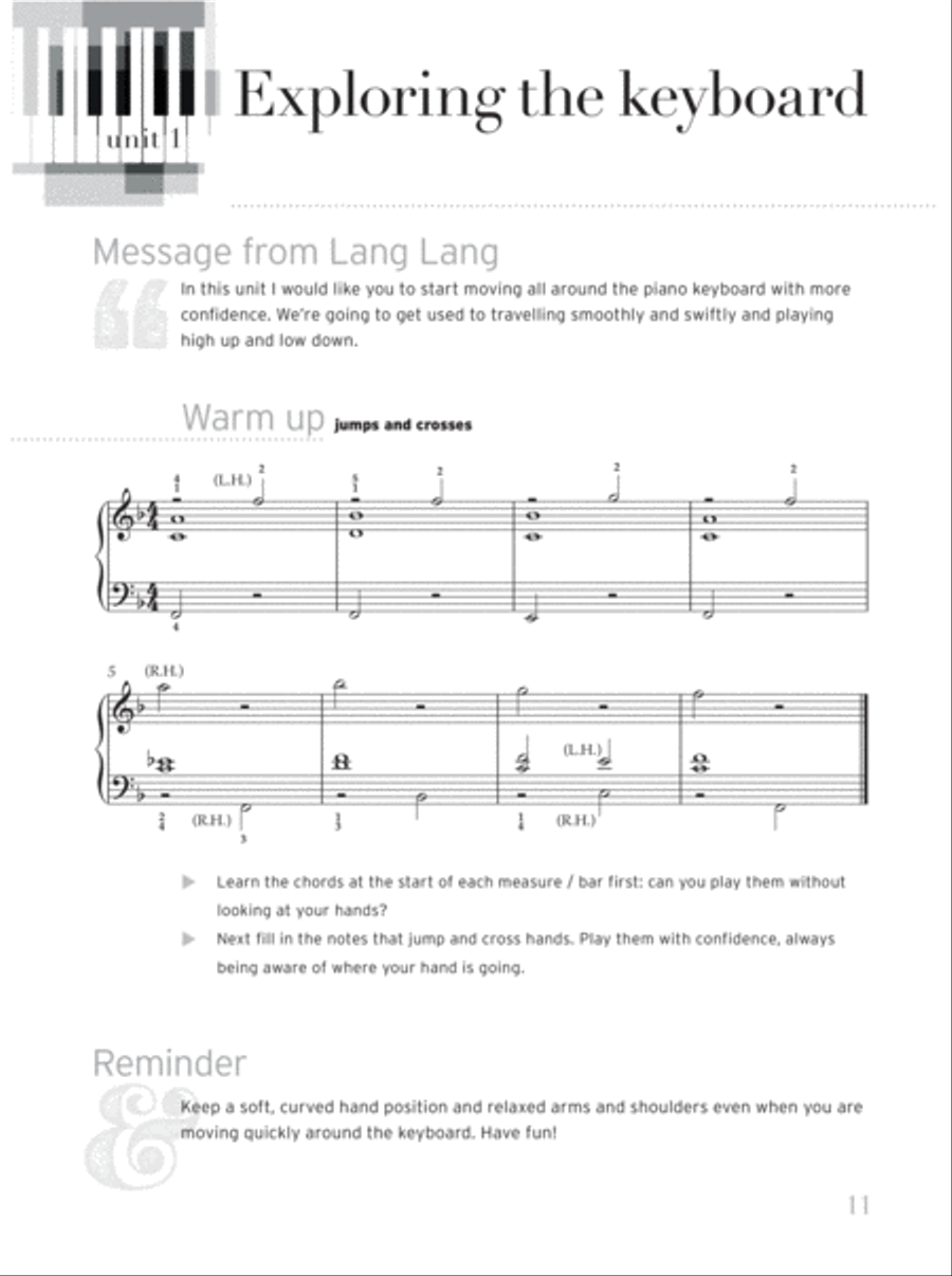 Lang Lang Piano Academy -- Mastering the Piano Piano Method scores gallery preview page 2