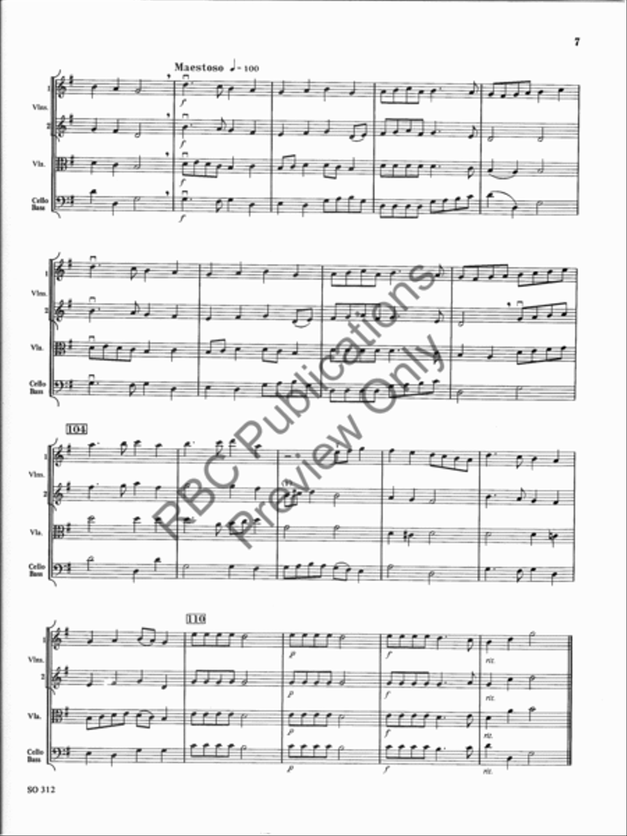 Holiday Medley Holiday Medley String Orchestra scores gallery preview page 8