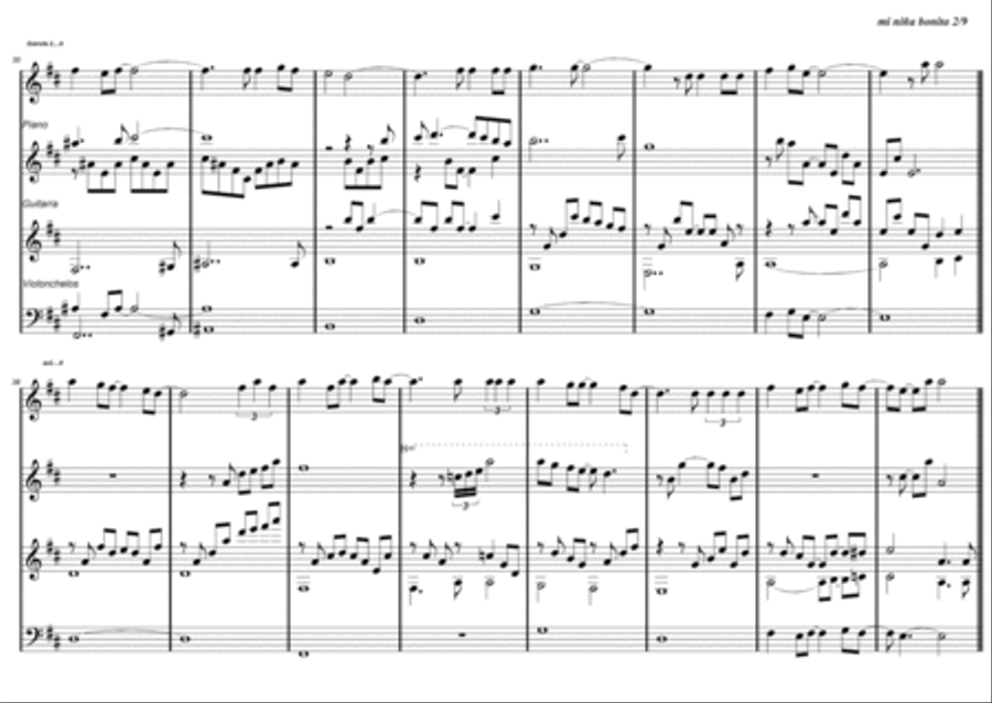 Nina Bonita Alto Saxophone scores gallery preview page 2