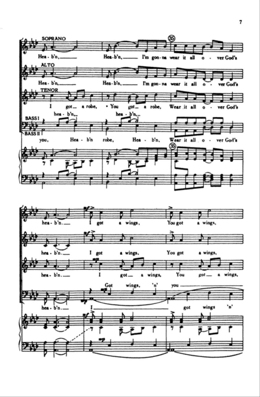I Got Shoes I Got Shoes Choir scores gallery preview page 6