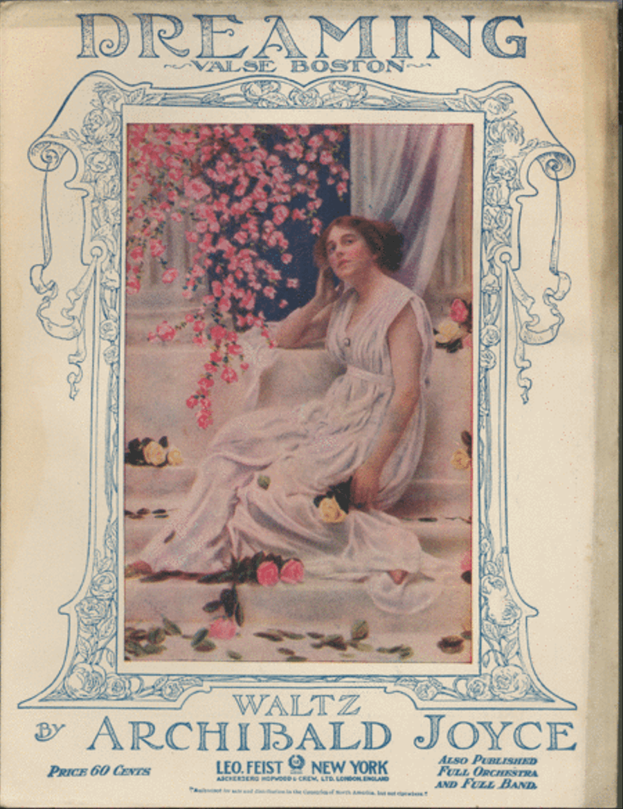 Dreaming. Valse Boston Piano Solo scores gallery preview page 1