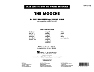 The Mooche (arr. Mark Taylor) - Conductor Score (Full Score)