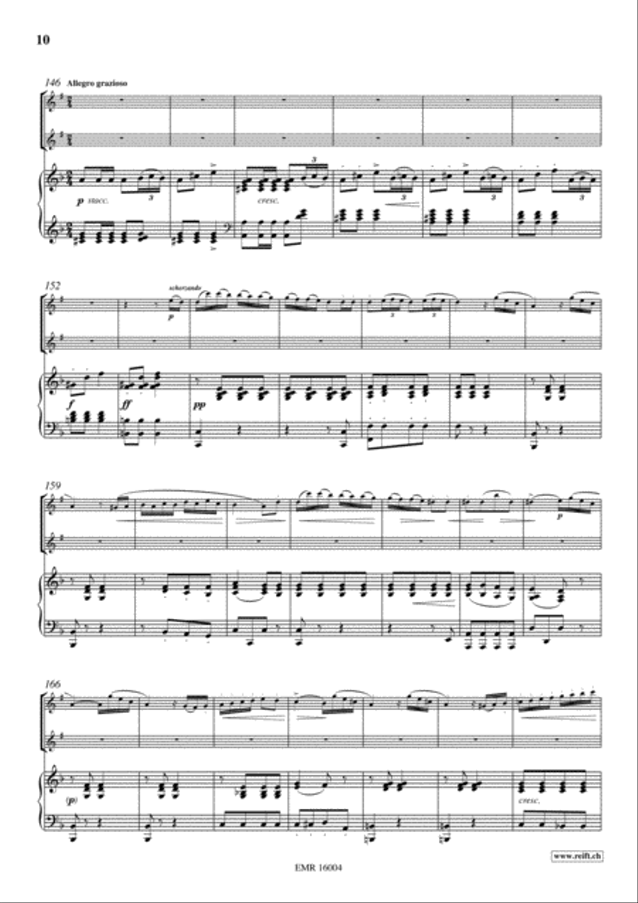 Concertpiece No. 2 Clarinet Duet scores gallery preview page 12