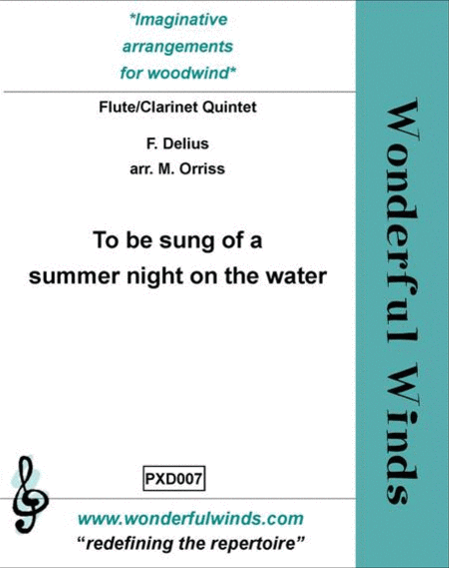 To Be Sung Of A Summer Night On The Water Score scores gallery preview page 1