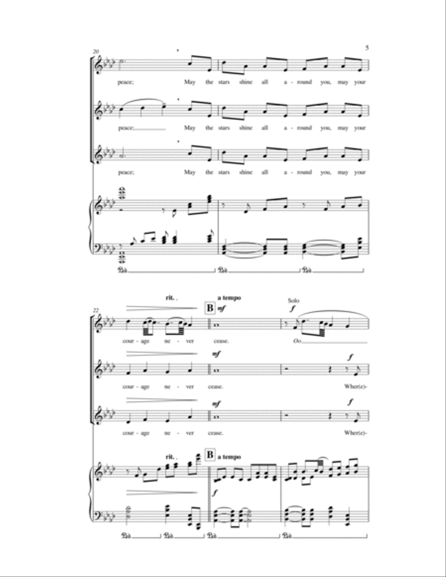 Wherever You Are Wherever You Are SSA scores gallery preview page 5