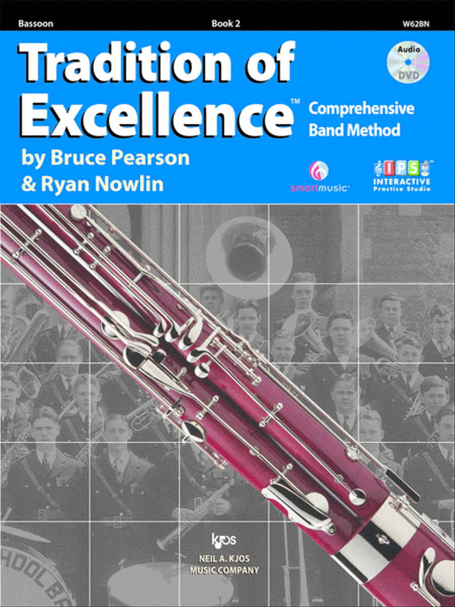 Tradition of Excellence Book 2 - Bassoon Concert Band Methods scores gallery preview page 1