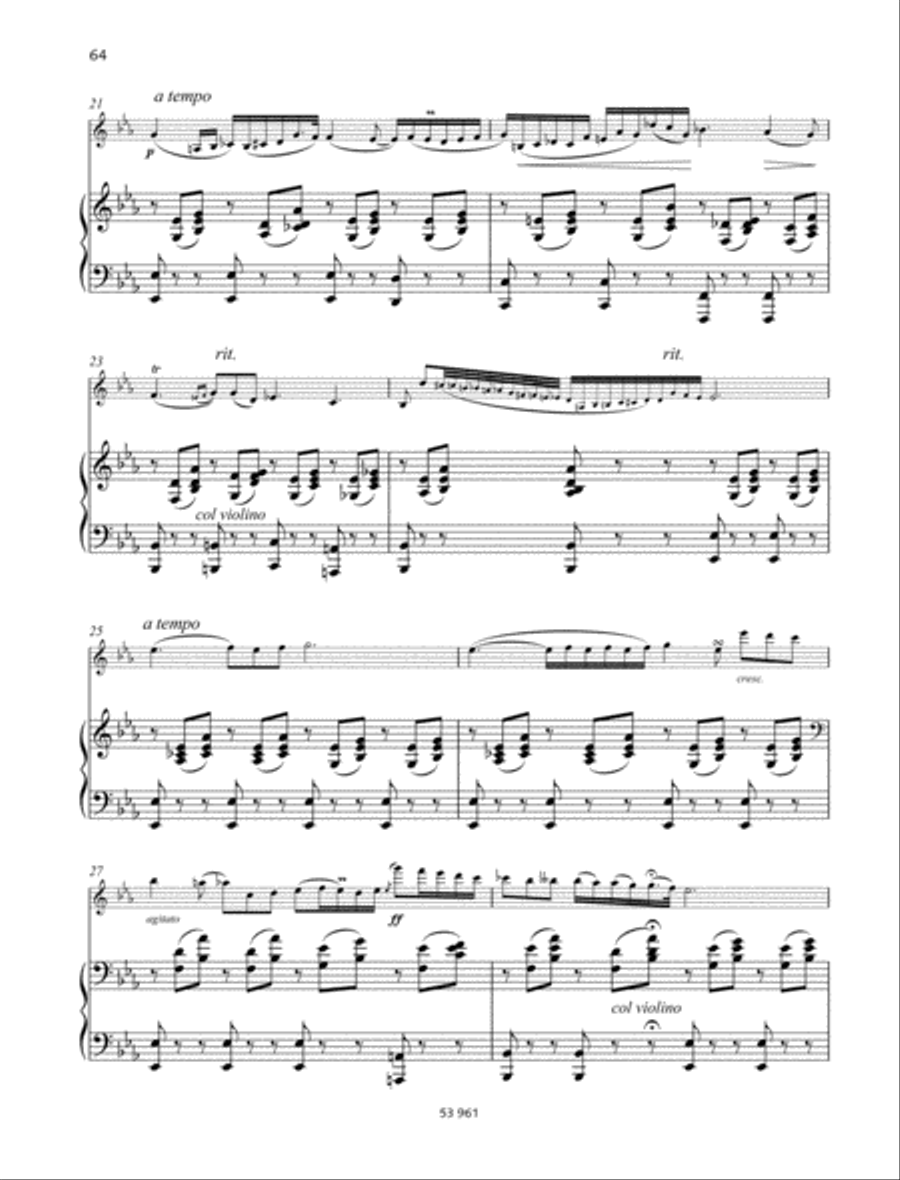 Nocturne Nocturne Violin Solo scores gallery preview page 3