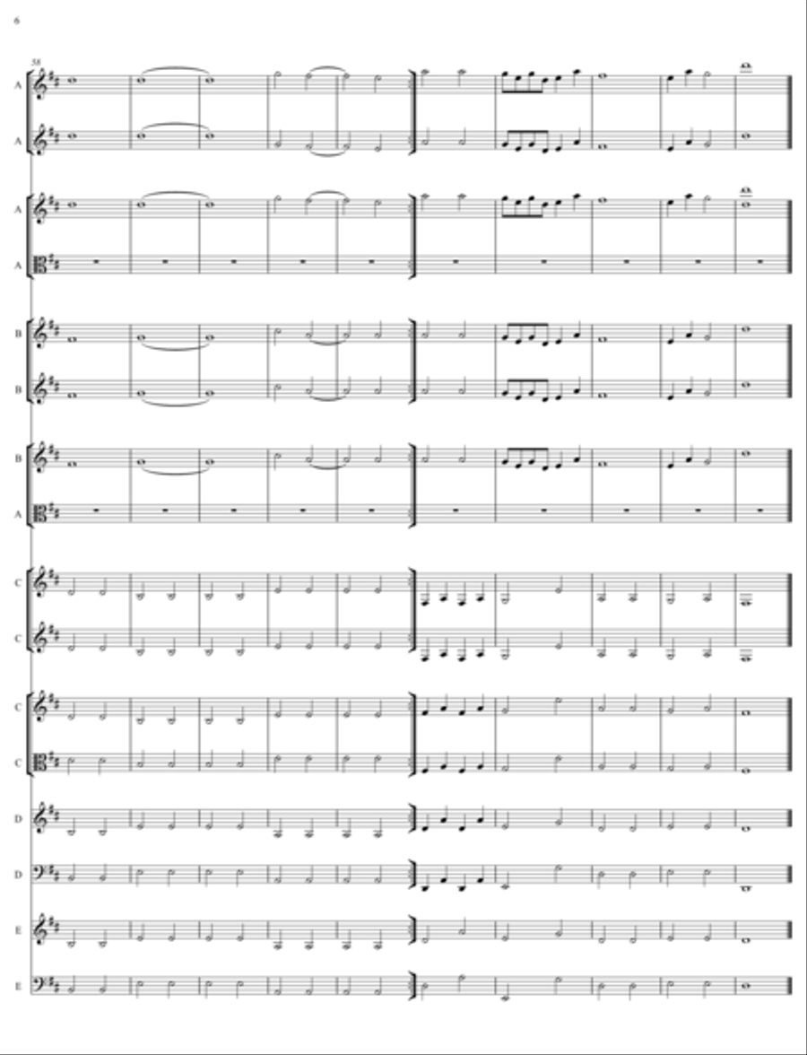 Pomp and Circumstance - FLEX PARTS Full Orchestra scores gallery preview page 6