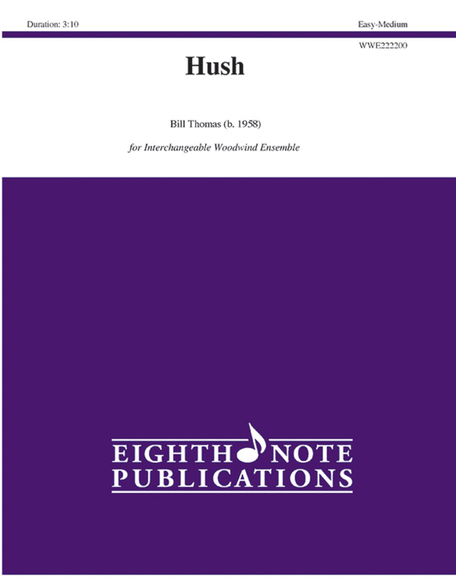 Hush Woodwind Quartet scores gallery preview page 1