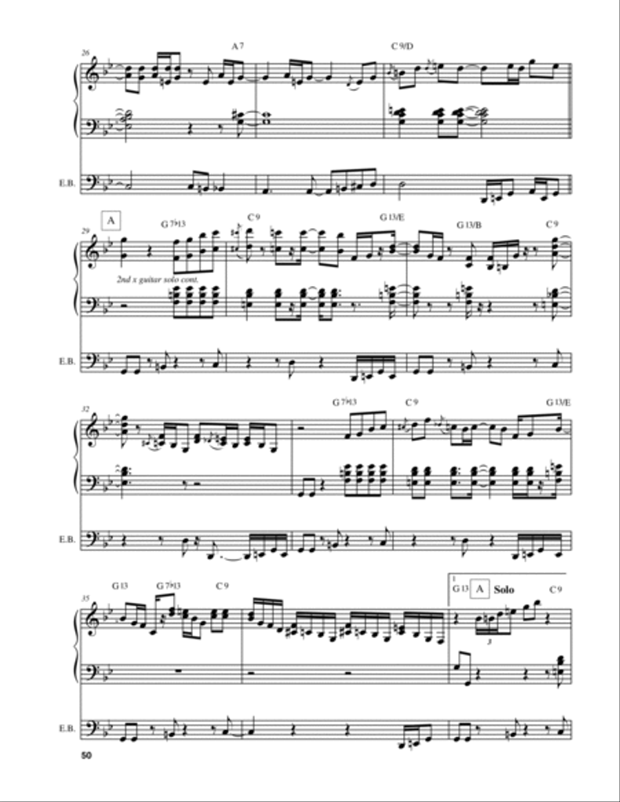 Reverend Green Piano scores gallery preview page 3