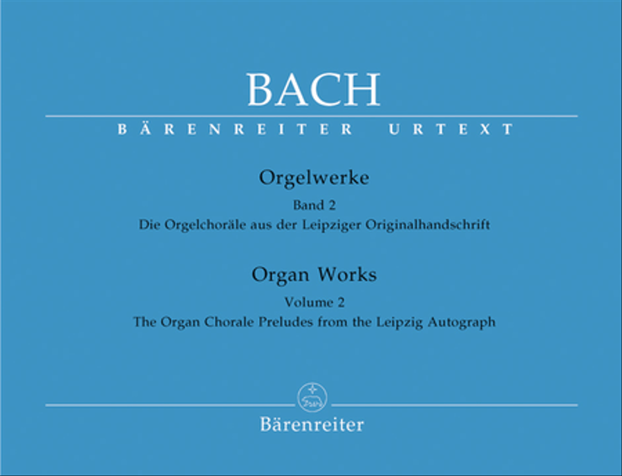 The Organ Chorale Preludes from the Leipzig Autograph Organ scores gallery preview page 1