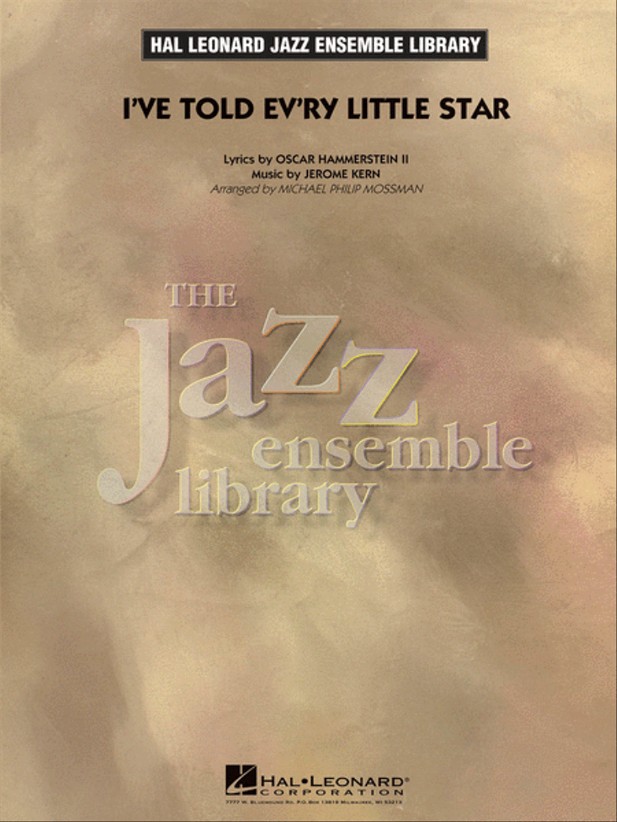 I've Told Ev'ry Little Star Jazz Ensemble scores gallery preview page 1