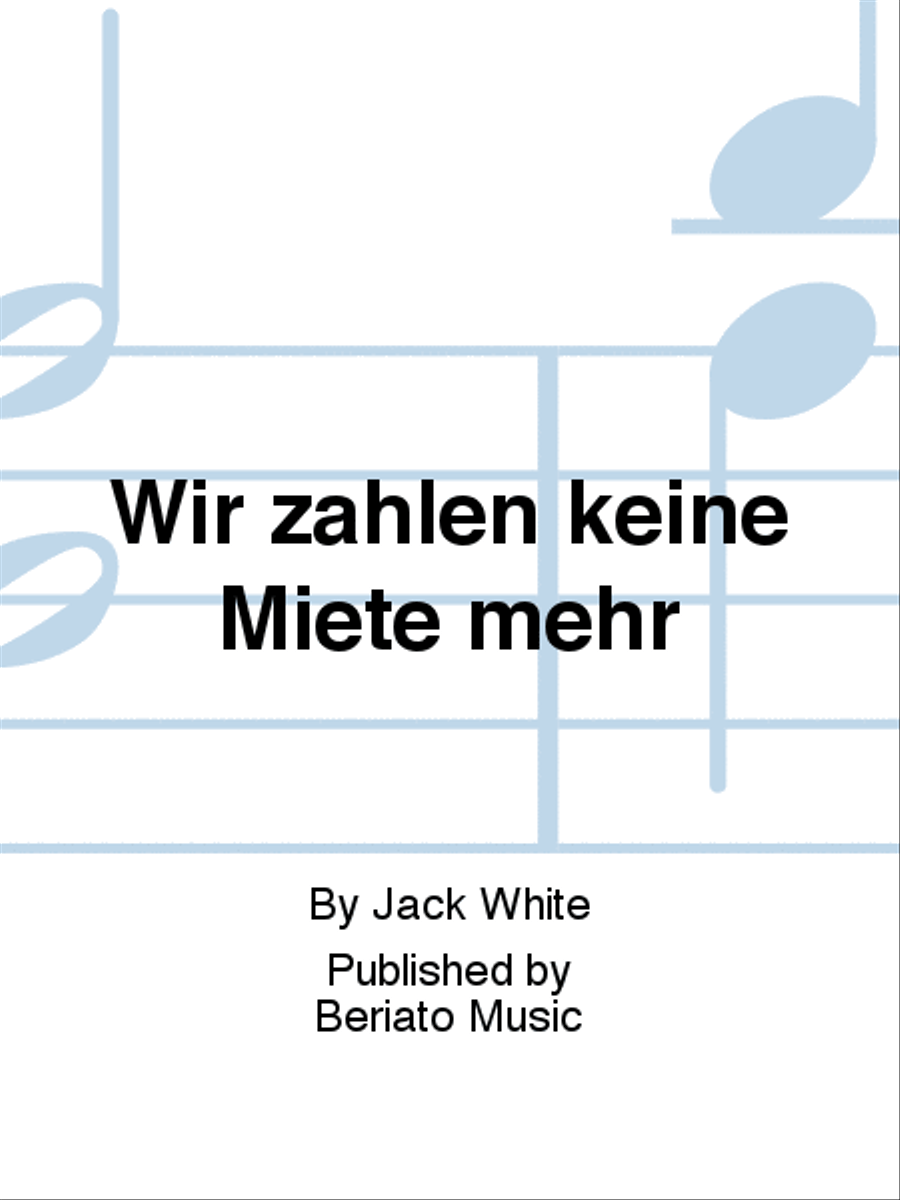 Wir zahlen keine Miete mehr Voice Solo scores gallery preview page 1