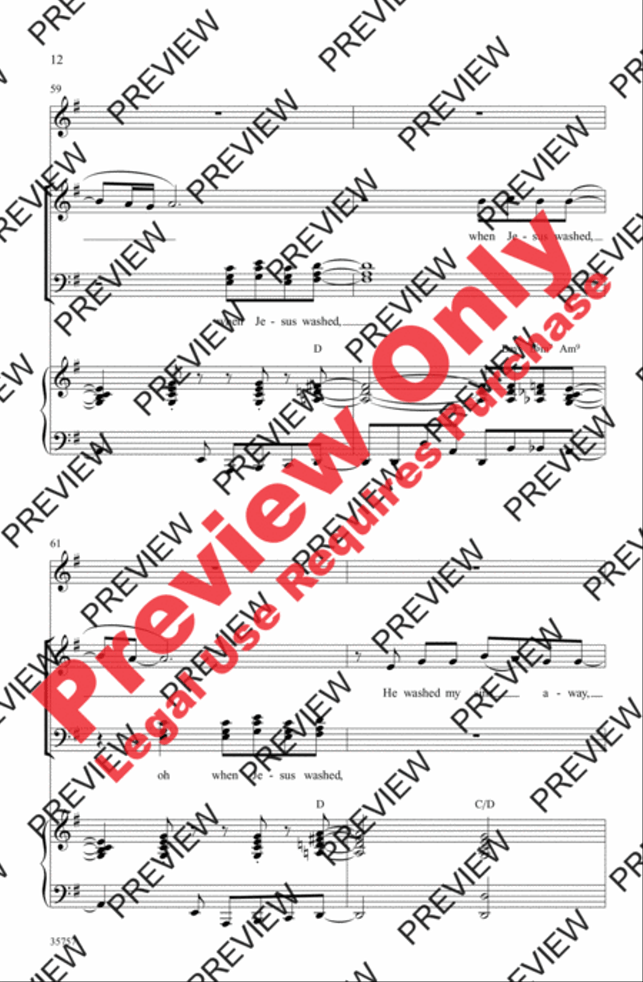 Oh Happy Day Oh Happy Day 4-Part scores gallery preview page 12