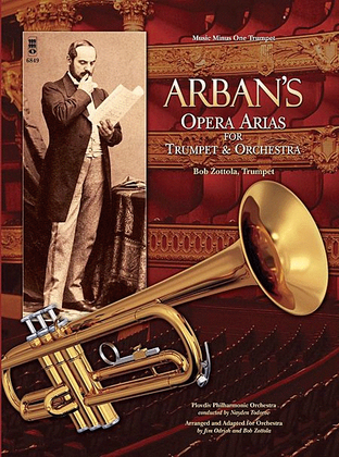 Book cover for Arban's Opera Arias for Trumpet & Orchestra