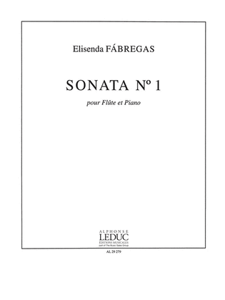 Book cover for Sonata No.1 (flute & Piano)