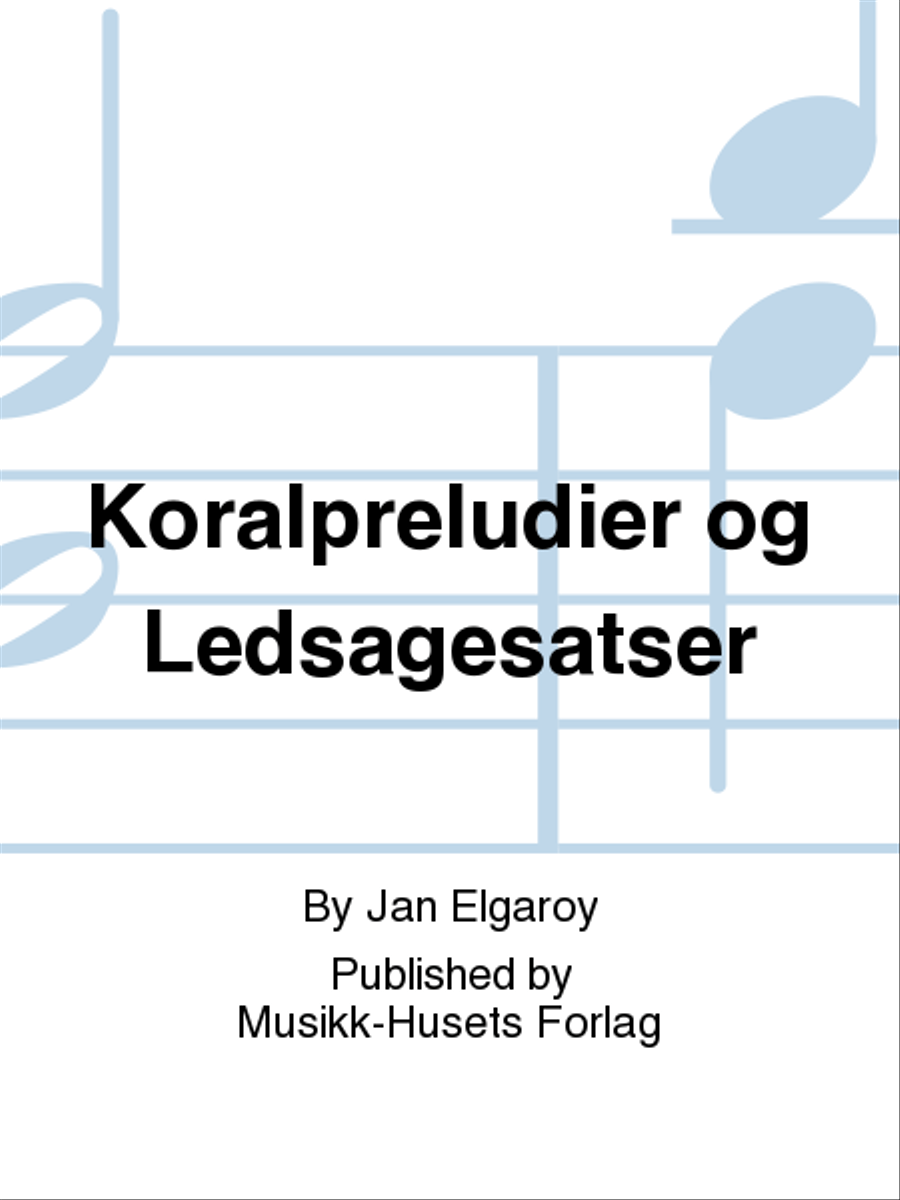 Koralpreludier og Ledsagesatser Organ scores gallery preview page 1