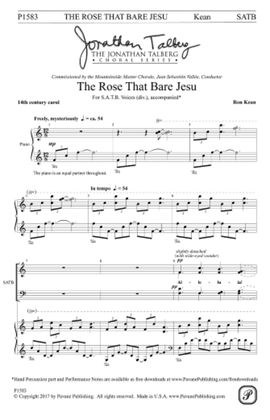Book cover for The Rose that Bare Jesu