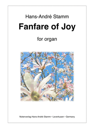 Book cover for Fanfare of joy for organ