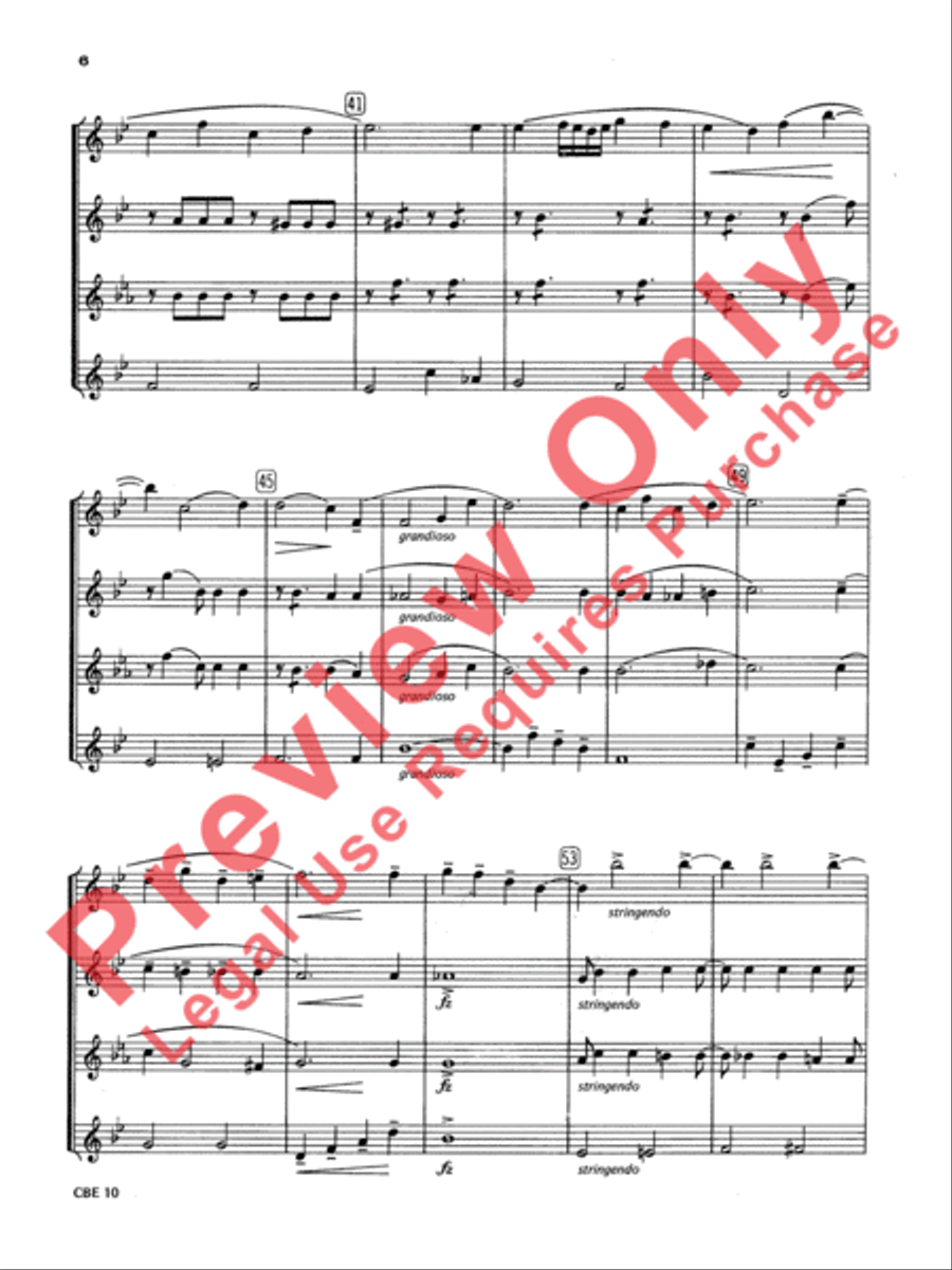 Cavatina Small Ensemble scores gallery preview page 5