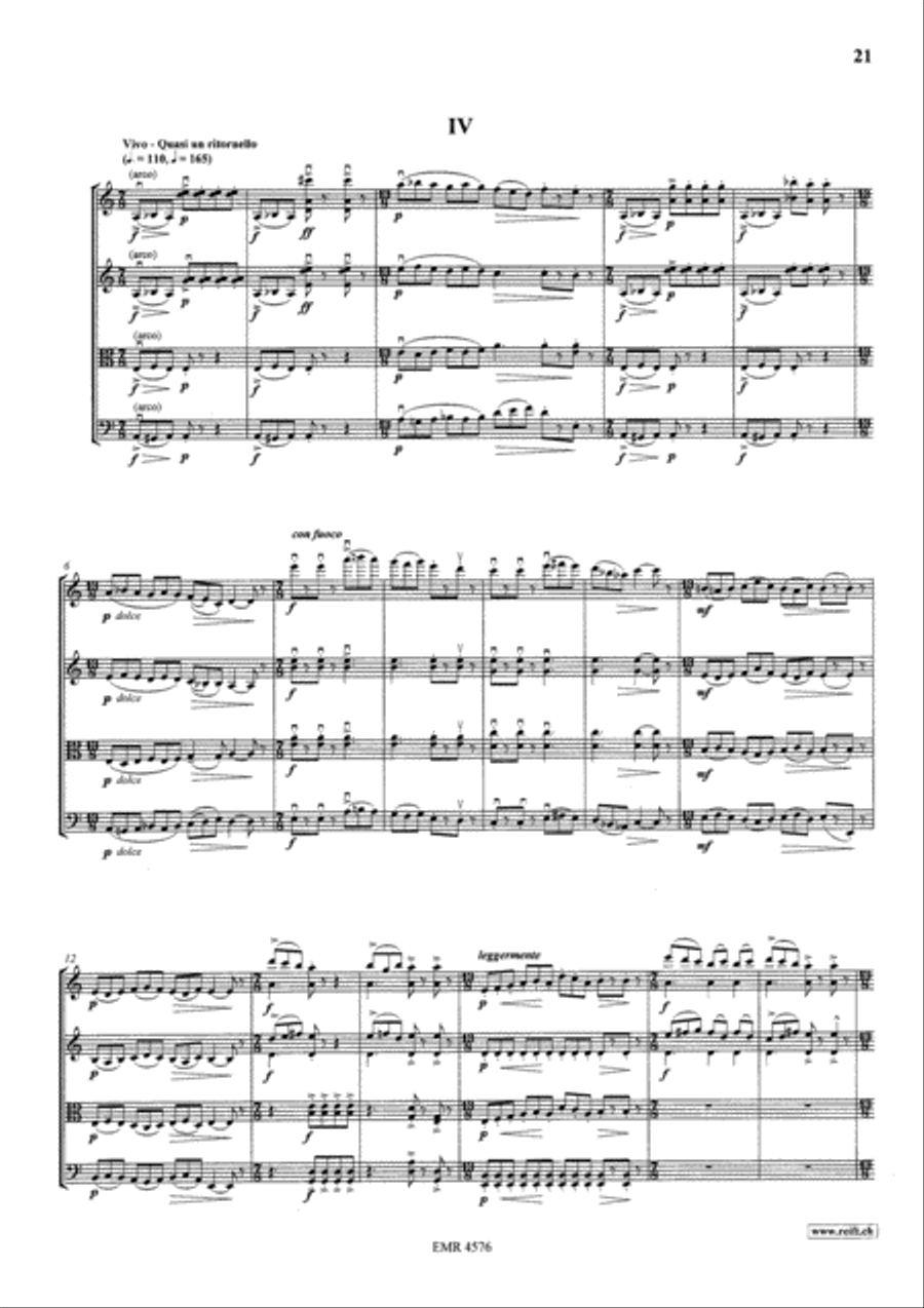 String Quartet String Quartet scores gallery preview page 9