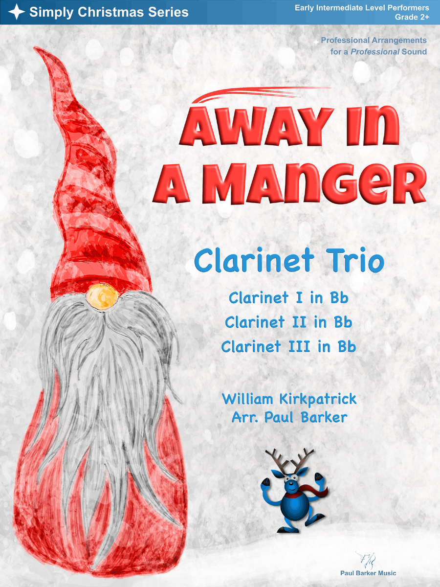 Christmas Clarinet Trios Book 3 Clarinet Trio scores gallery preview page 2