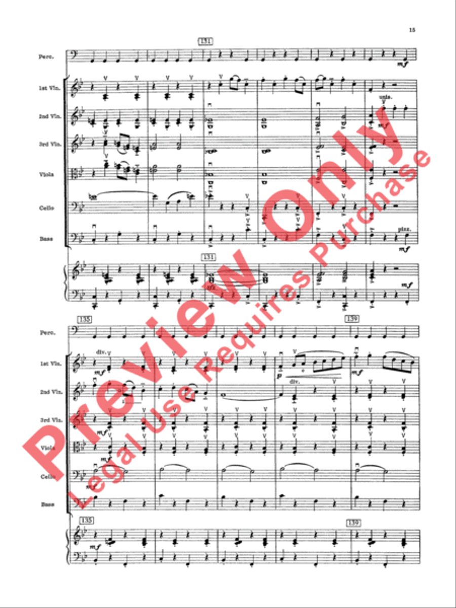 Sleigh Ride Sleigh Ride String Orchestra scores gallery preview page 16