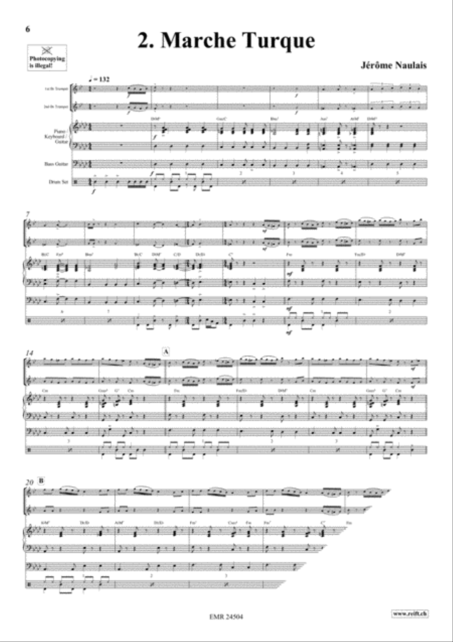Play With Your Band Volume 4 Trumpet scores gallery preview page 4
