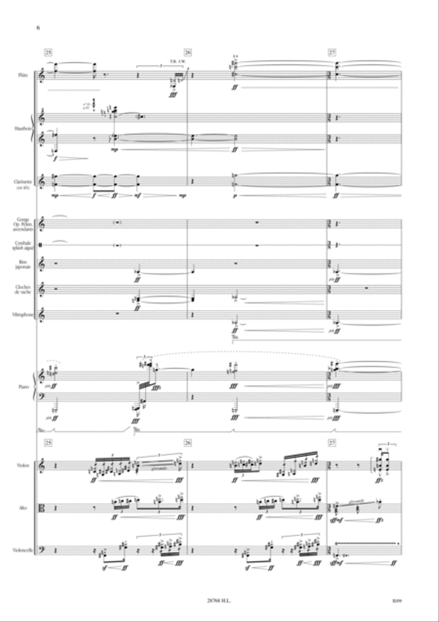 L'Asie d'apres Tiepolo Score scores gallery preview page 7