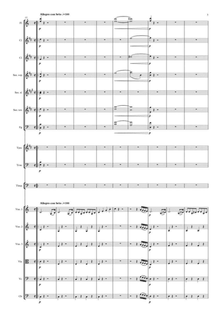 Symphony No1 - Beethoven - Intermediate orchestra image number null