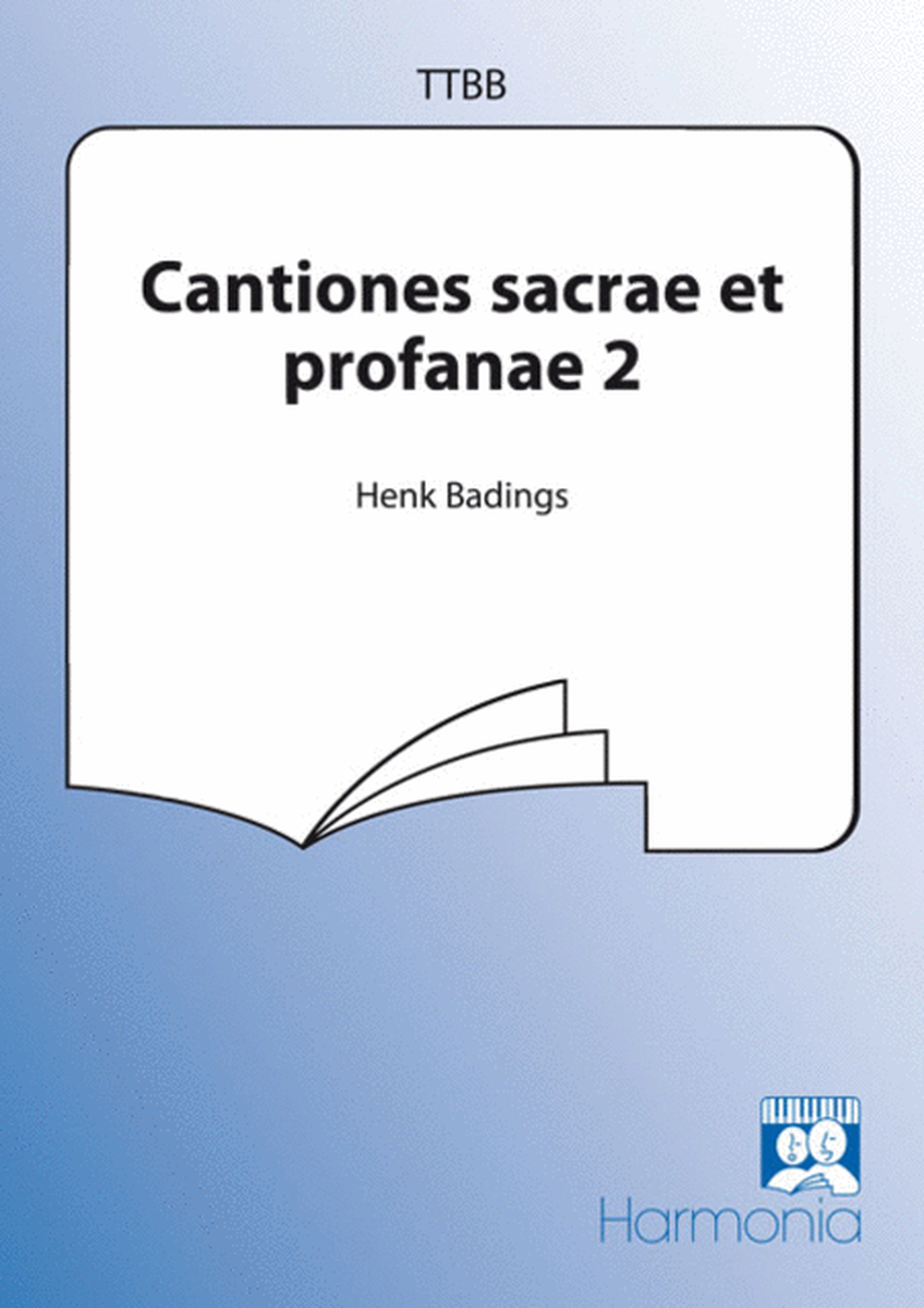 Cantiones sacrae et profanae 2