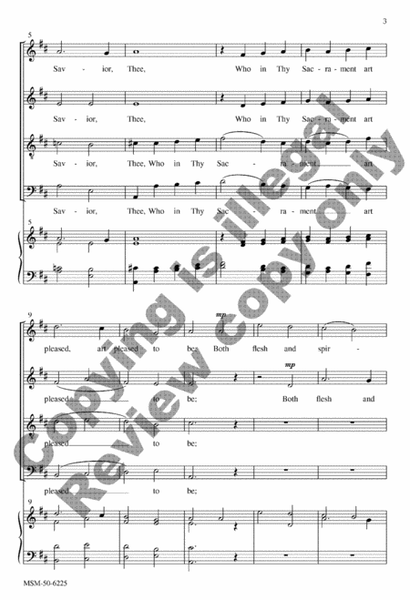 Four Communion Motets image number null