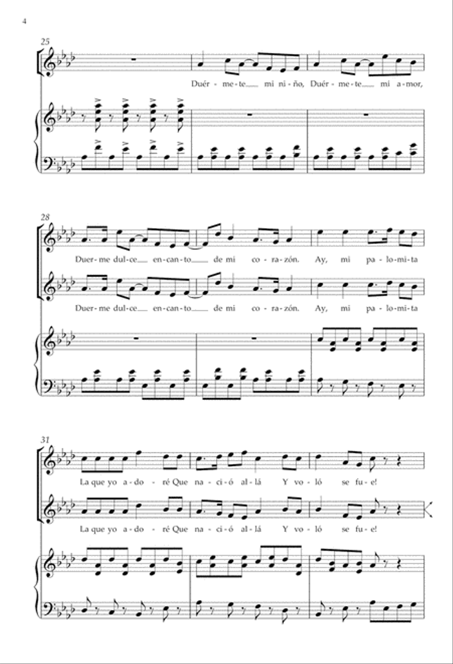 Joyful Lullaby Joyful Lullaby SA scores gallery preview page 4