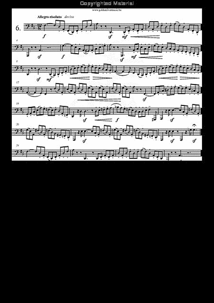 12 Etudes Tuba scores gallery preview page 7