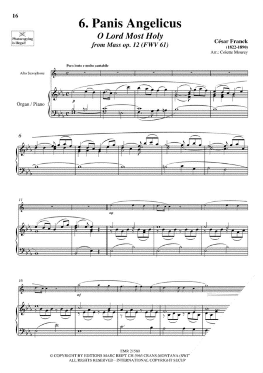 20 Greatest Wedding Solos Alto Saxophone scores gallery preview page 8