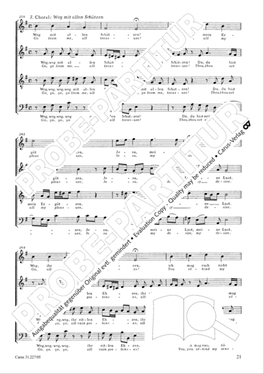 Jesu, my salvation (Jesu, thou my pleasure) SSATB scores gallery preview page 22